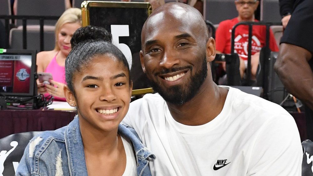 Kobe Bryant with his daughter, Gianna