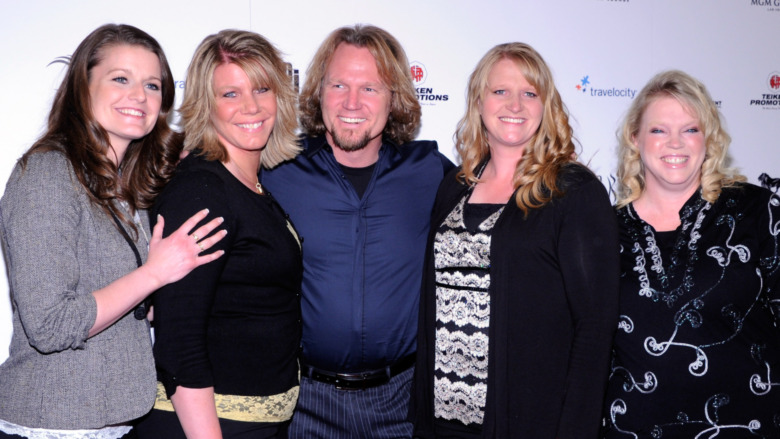 Kody, Janelle, Robyn, Meri, Christine Brown red carpet