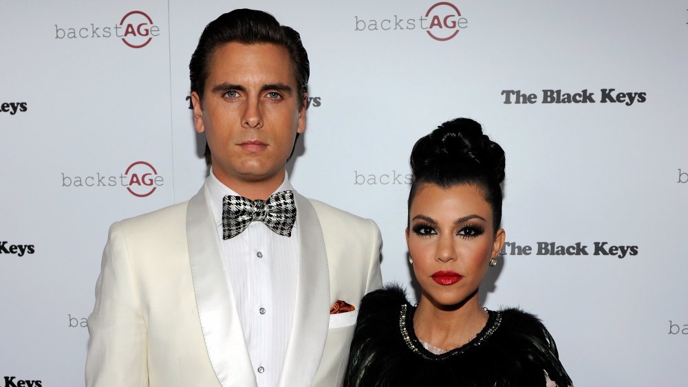 Scott Disick and Kourtney Kardashian 