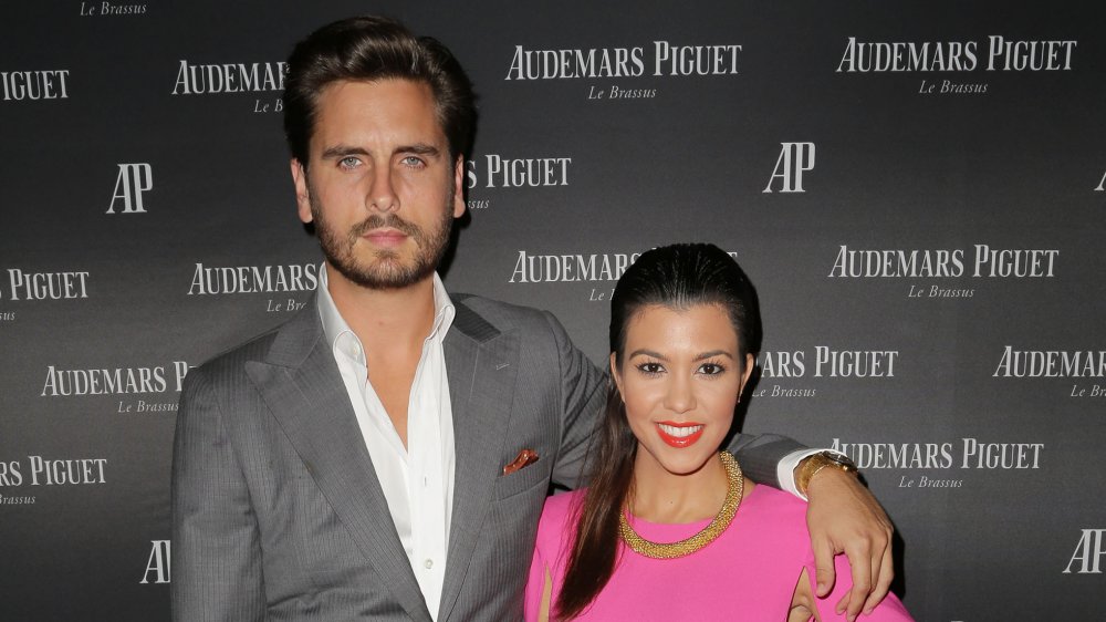 Scott Disick and Kourtney Kardashian 