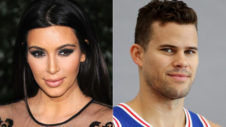 Kim Kardashian and Kris Humphries split image