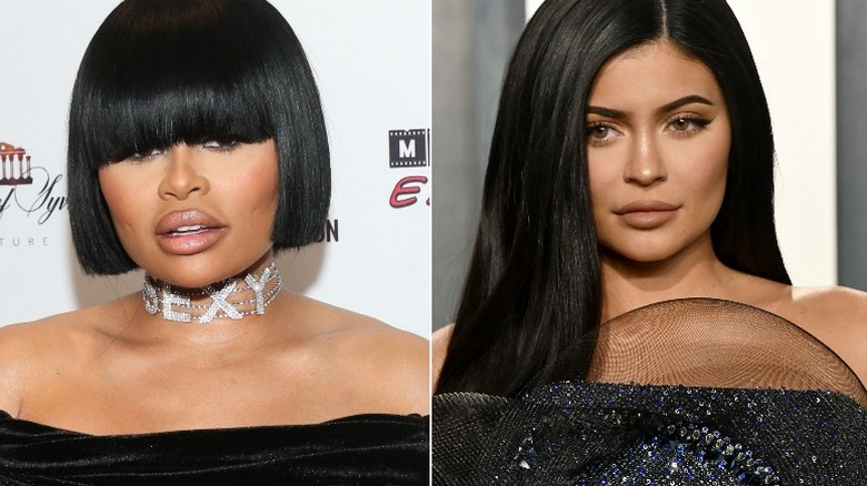 Blac Chyna and Kylie Jenner side by side