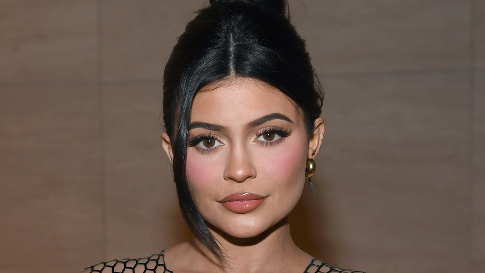 Kylie Jenner attends the Tom Ford show in 2020