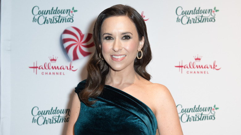 Lacey Chabert attending event