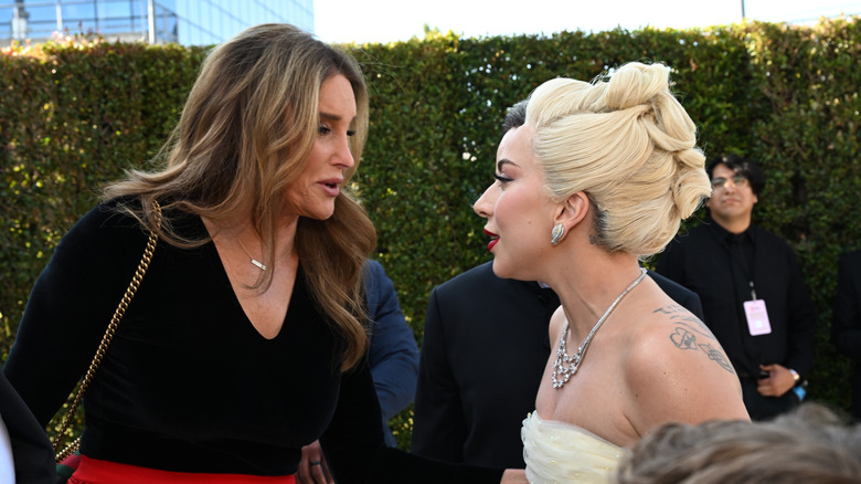 Lady Gaga and Caitlyn Jenner talk