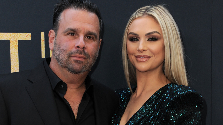 Lala Kent with ex Randall Emmett posing