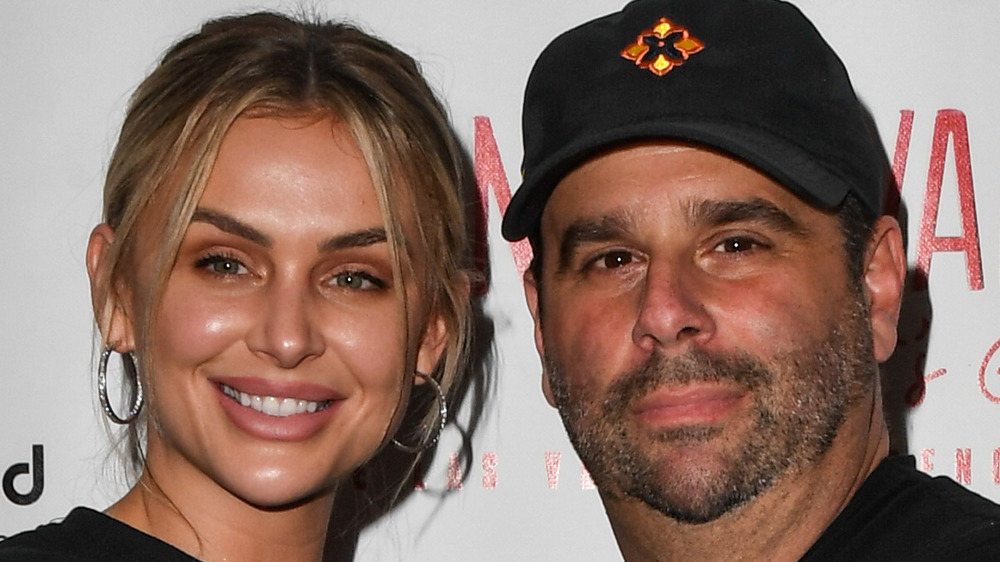 Lala Kent and Randall Emmett on a red carpet