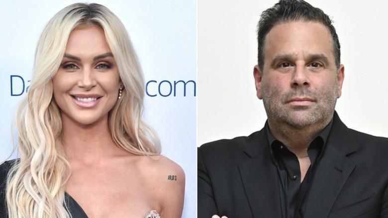 Lala Kent, Randall Emmett posing