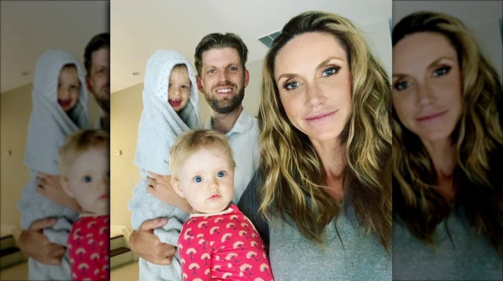 Eric Trump, Eric Trump Jr., Carolina Trump, and Lara Trump