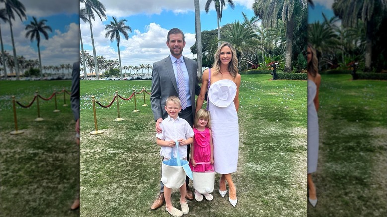 Eric and Lara Trump on Easter