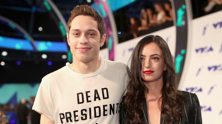 Pete Davidson and Cazzie David