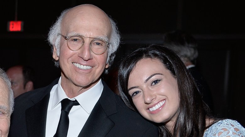 Larry David and Cazzie David