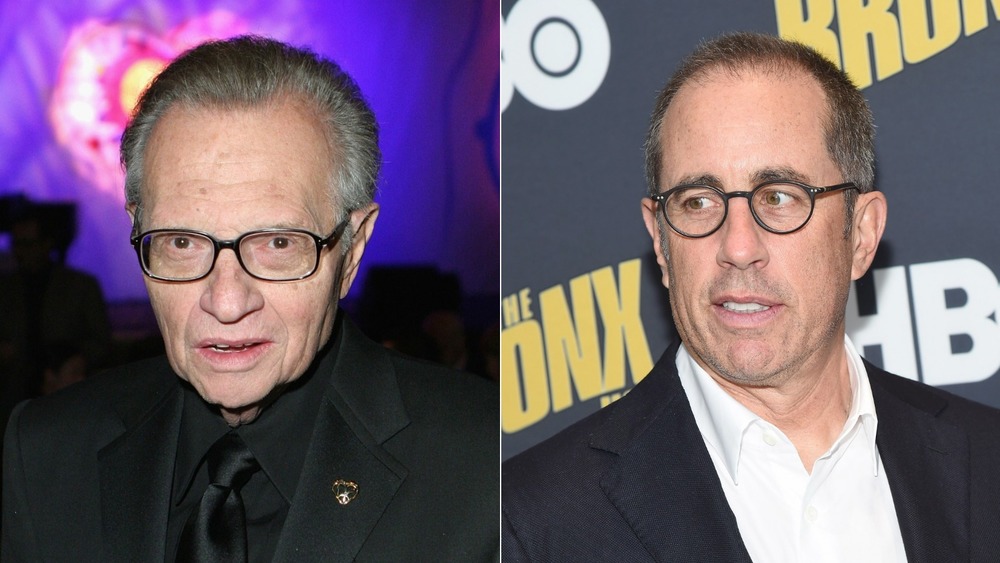 Larry King and Jerry Seinfeld