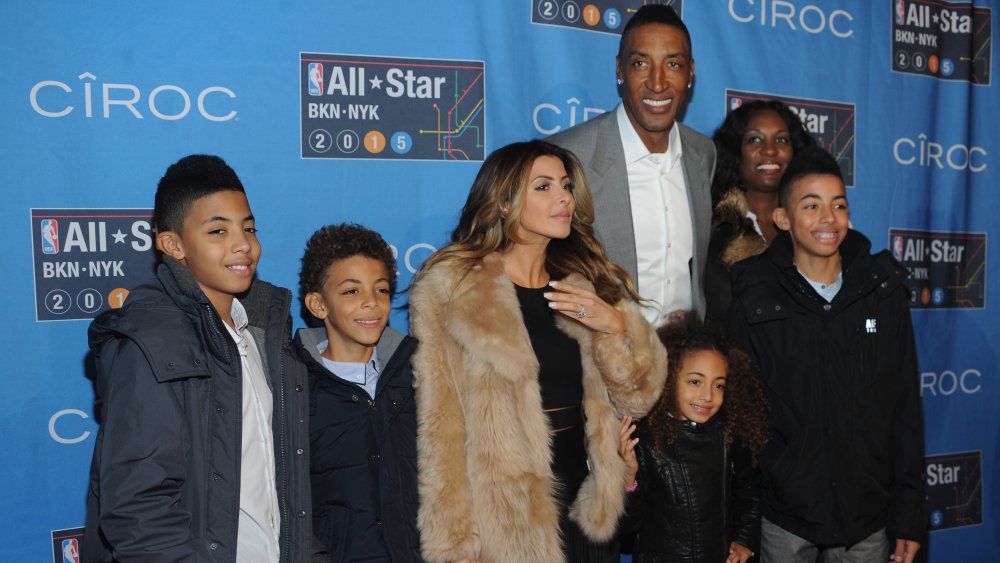 Larsa Pippen and Scottie Pippen's family