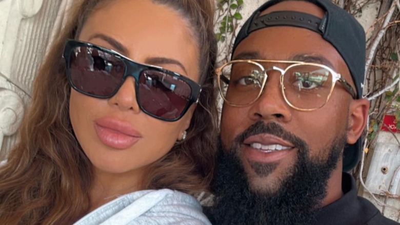 Larsa Pippen and Marcus Jordan 