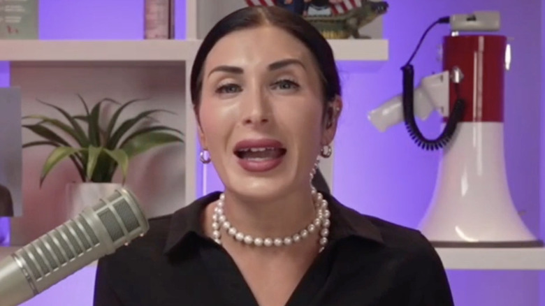 Laura Loomer pearl necklace