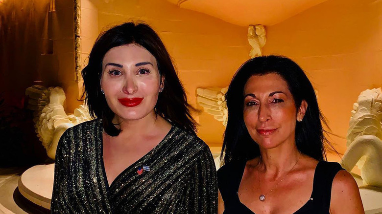 Laura Loomer black dress