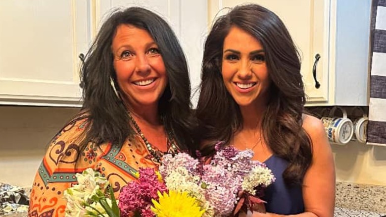 Lauren Boebert posing side-by-side with her mother, Shawna Bentz.