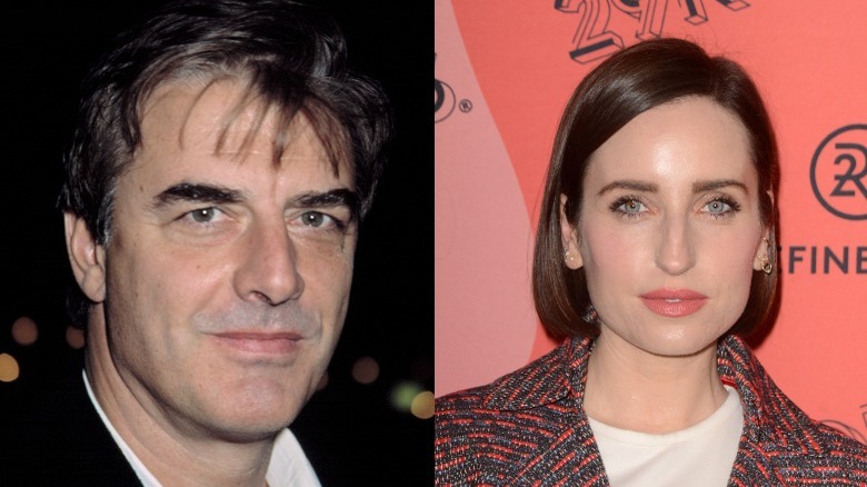 Chris Noth and Zoe Lister-Jones