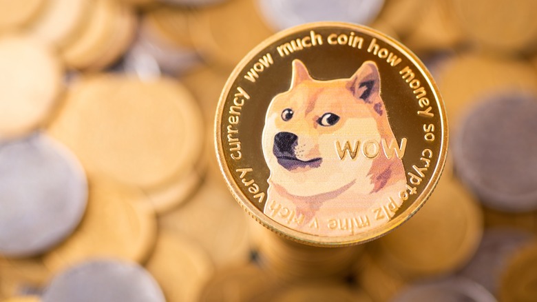 Dogecoin depiction