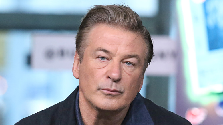 Alec Baldwin frowning