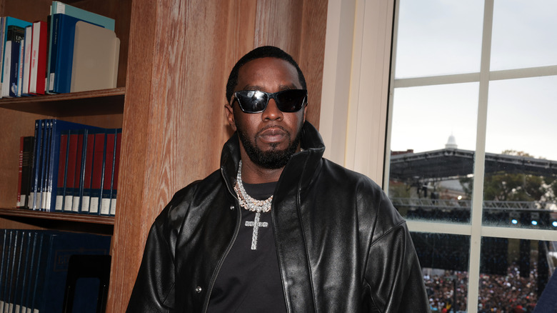 Sean "Diddy" Combs poses