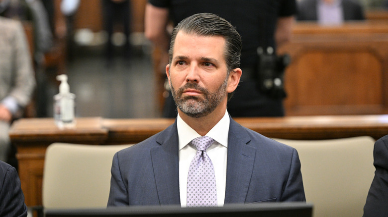 Donald Trump Jr. in court