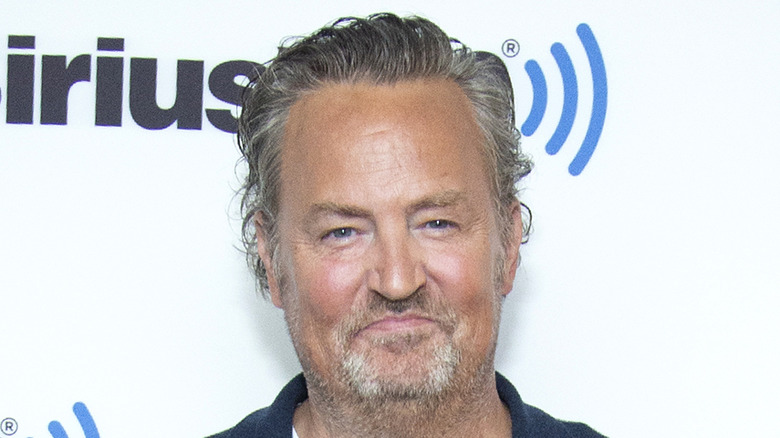 Matthew Perry smiling