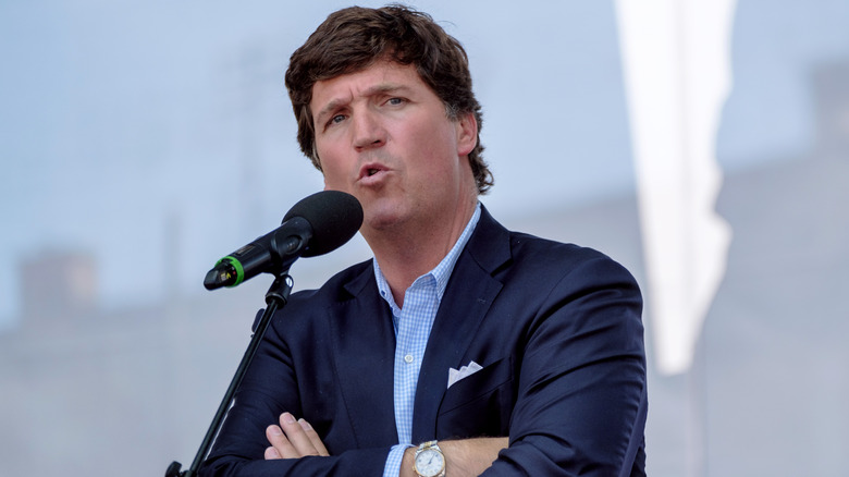 Tucker Carlson speaking