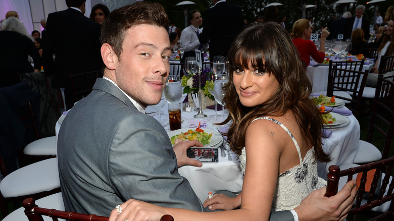 Cory Monteith and Lea Michele