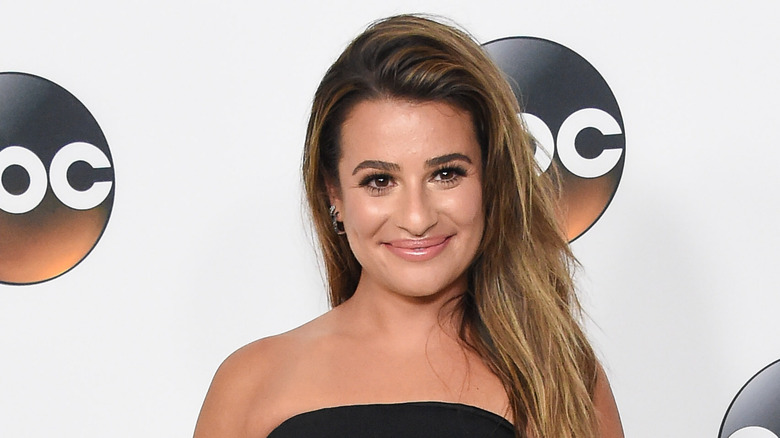 Lea Michele on the red carpet