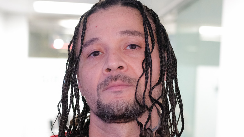 Bizzy Bone on the red carpet in 2017