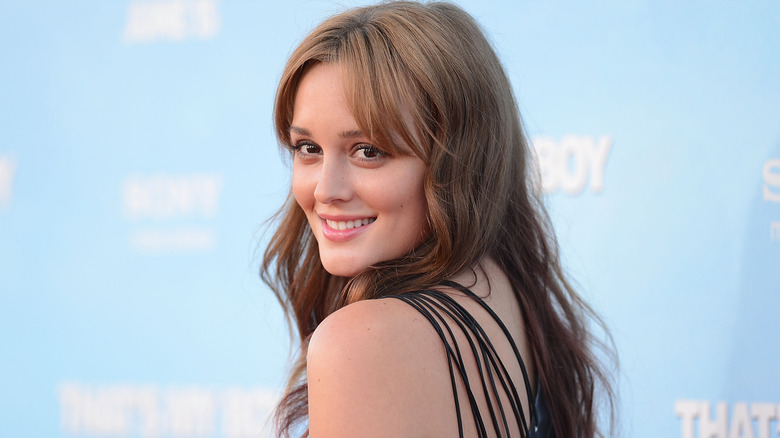 Leighton Meester on red carpet