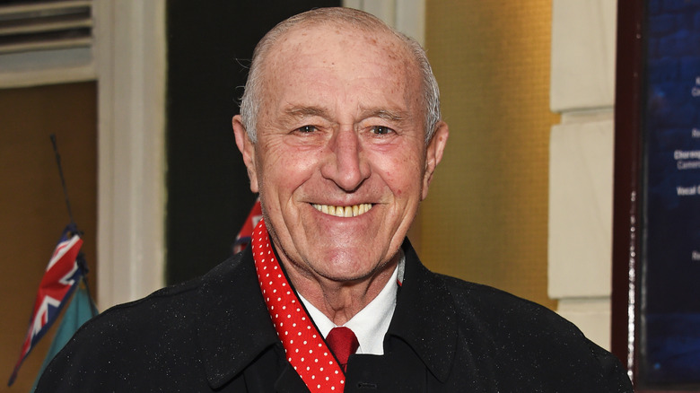 Len Goodman in a black jacket