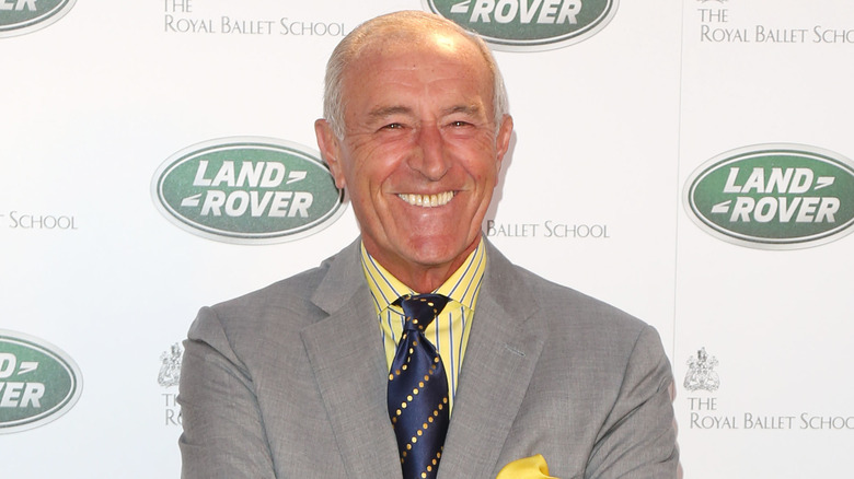 Len Goodman smiling