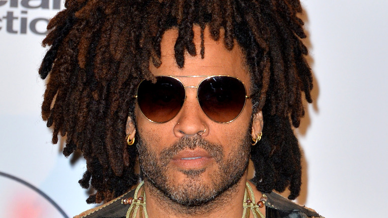 Lenny Kravitz posing