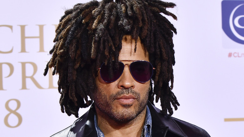 Lenny Kravitz posing