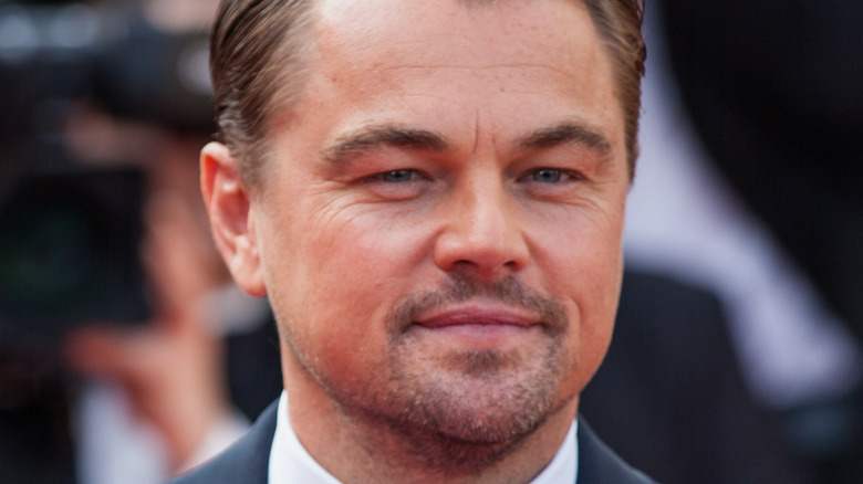 Leonardio DiCaprio smiling at event