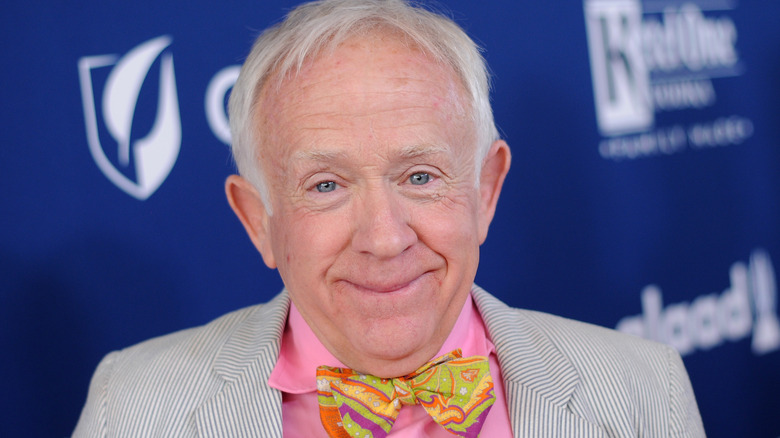 Leslie Jordan wearing bow tie