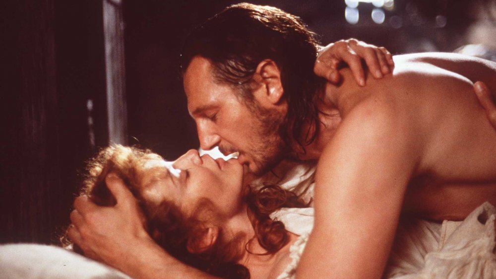 Jessica Lange, Liam Neeson in the 1995 movie Rob Roy