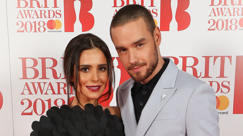 Cheryl Cole and Liam Payne smiling