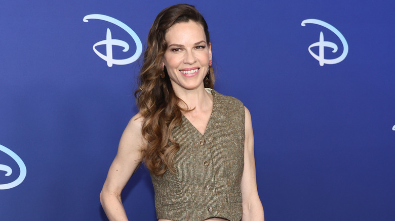 Hilary Swank vest