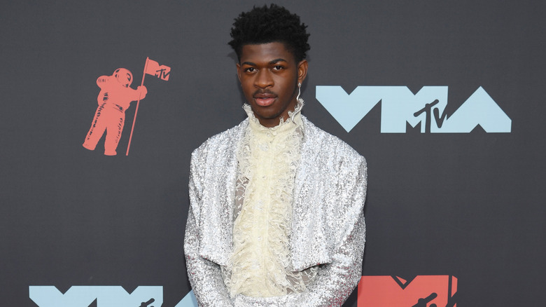 Lil Nas X on the red carpet