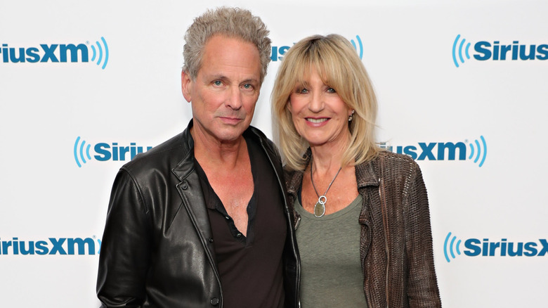 Lindsey Buckingham and Christine McVie