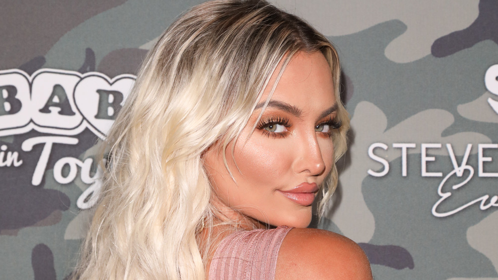 Lindsey Pelas on the red carpet