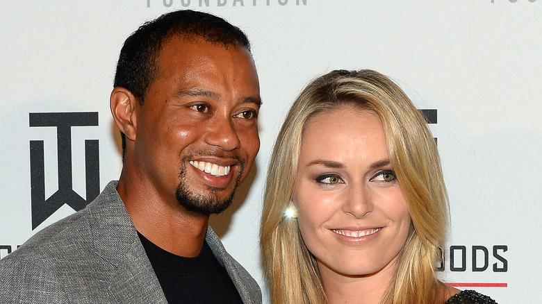 Tiger Woods and Lindsey Vonn on the red carpet