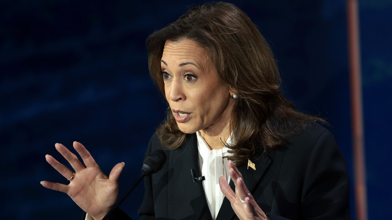 Kamala Harris during the debate