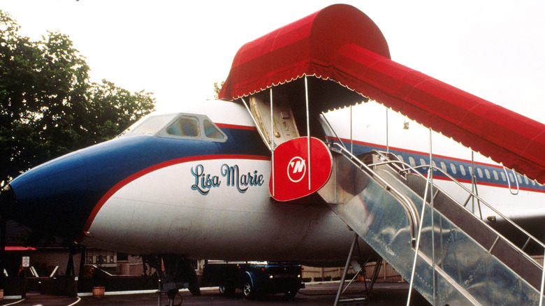 Elvis' plane, the Lisa Marie 