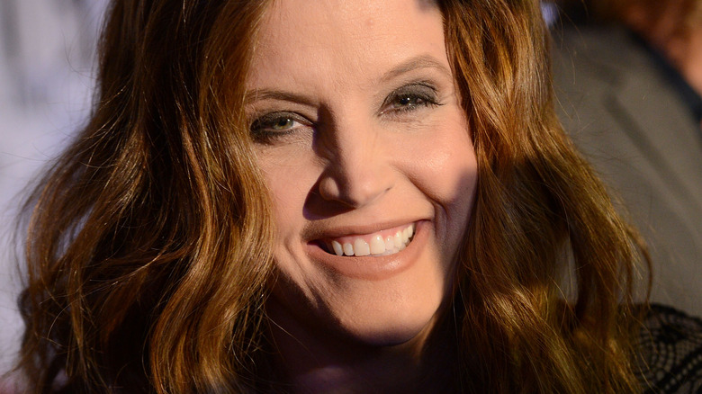 Lisa Marie Presley smiling