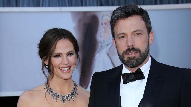 Jennifer Lopez and Ben Affleck pose